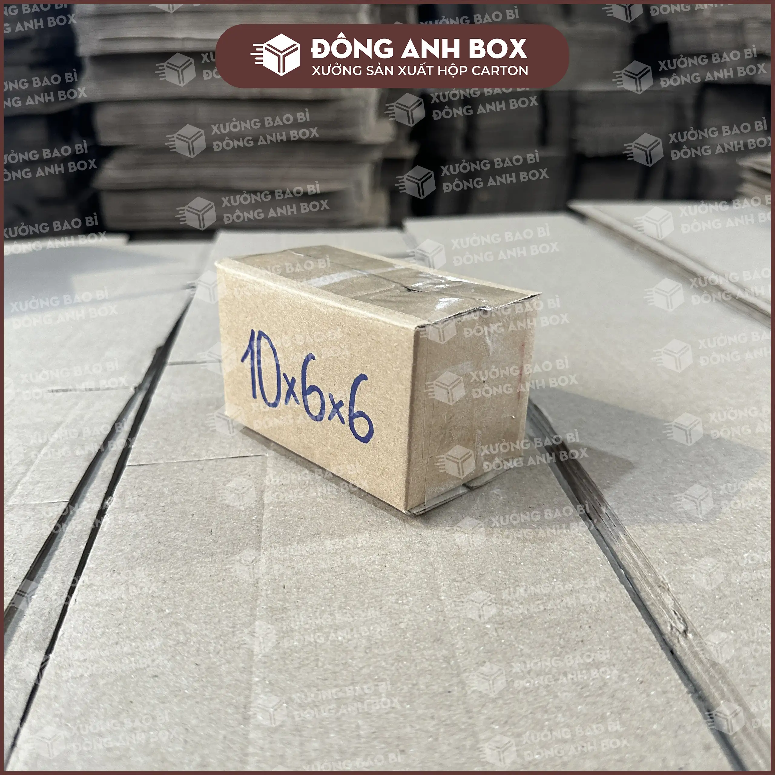 Hộp Carton 10x6x6