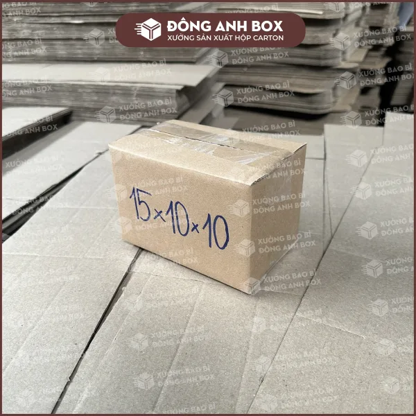 Hộp Carton 15x10x10