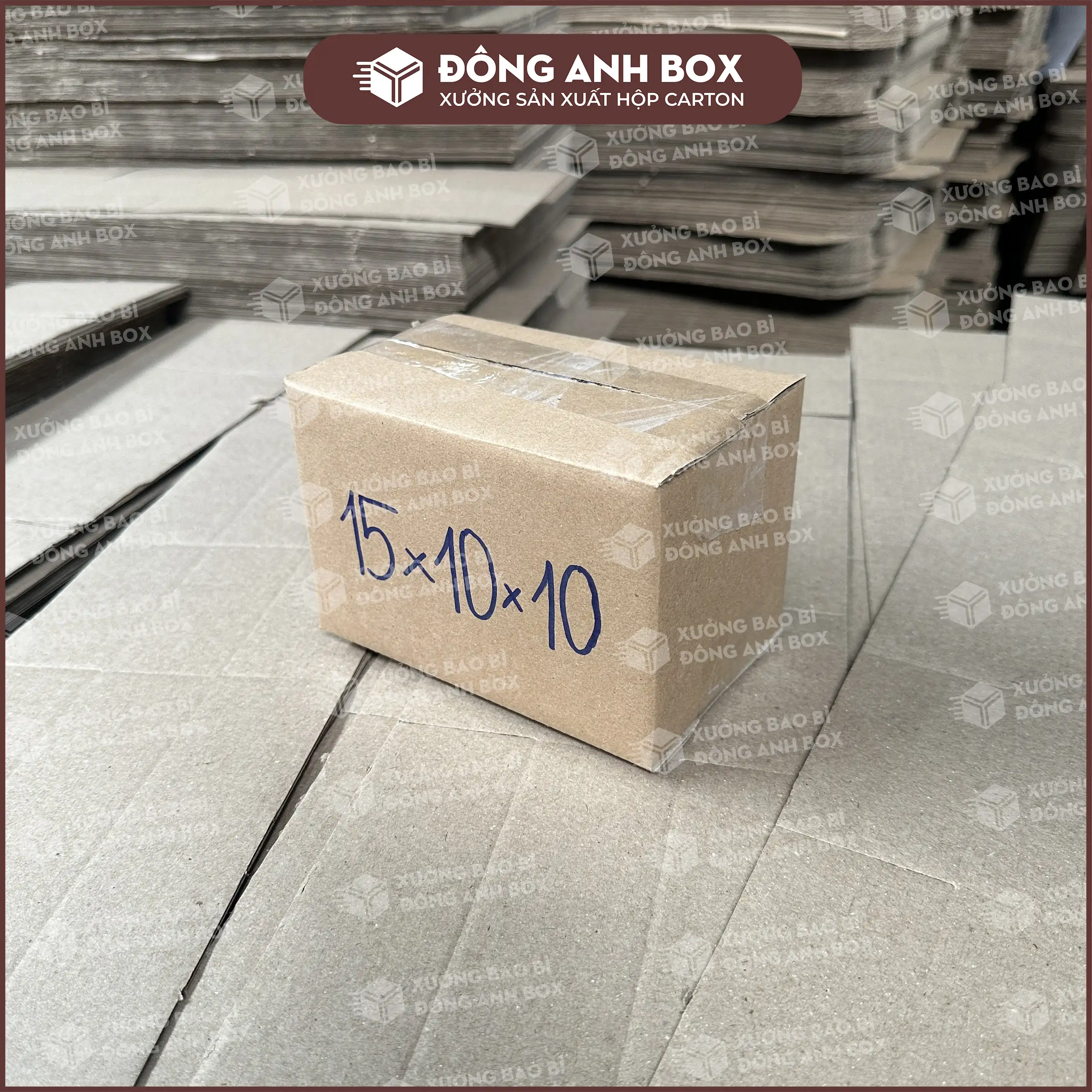 Hộp Carton 15x10x10
