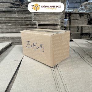 Hộp Carton Ship COD Size 25x15x15cm
