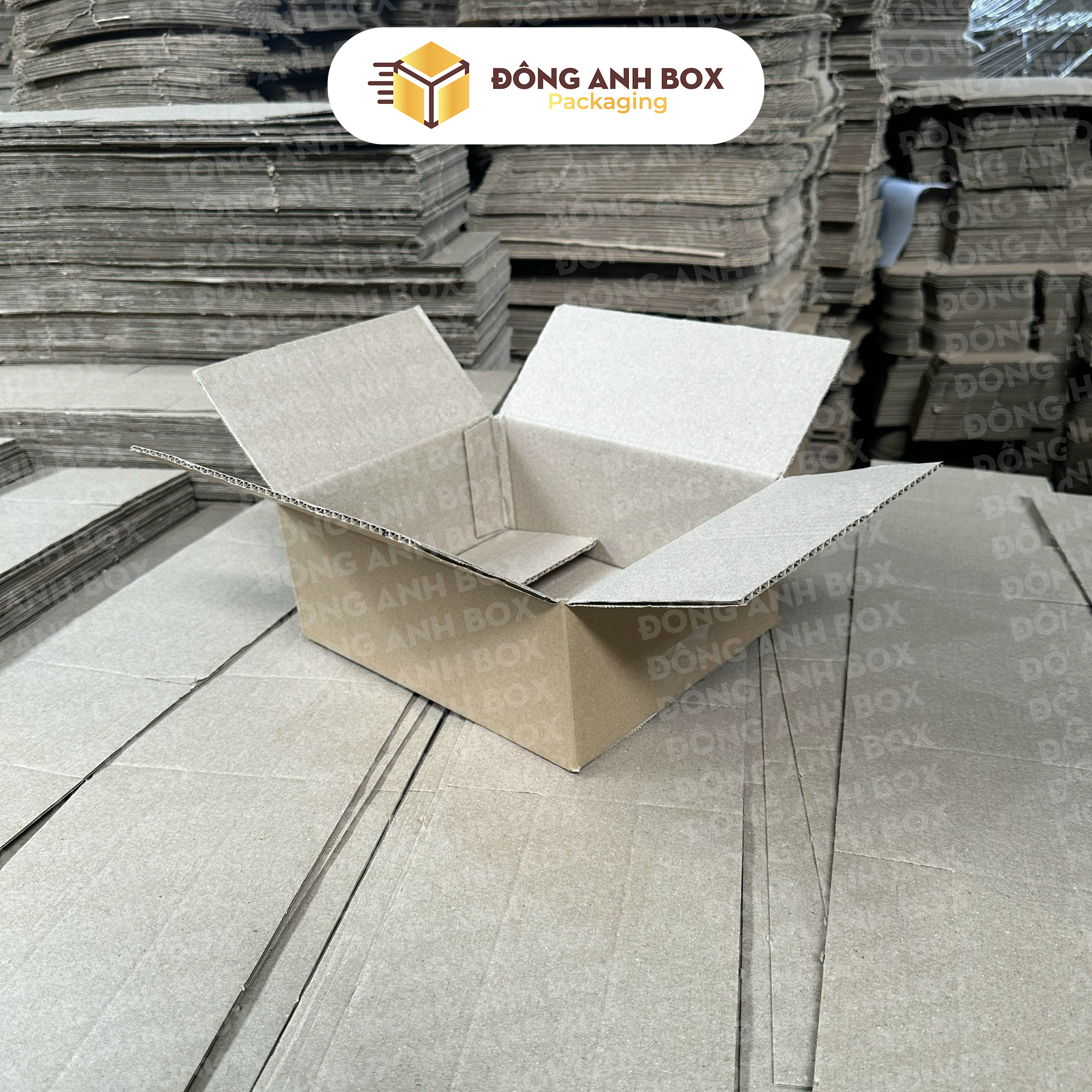 Hộp Carton Ship COD Size 25x20x10cm - Ảnh 2