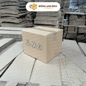 Hộp Carton Ship COD Size 25x22x20cm