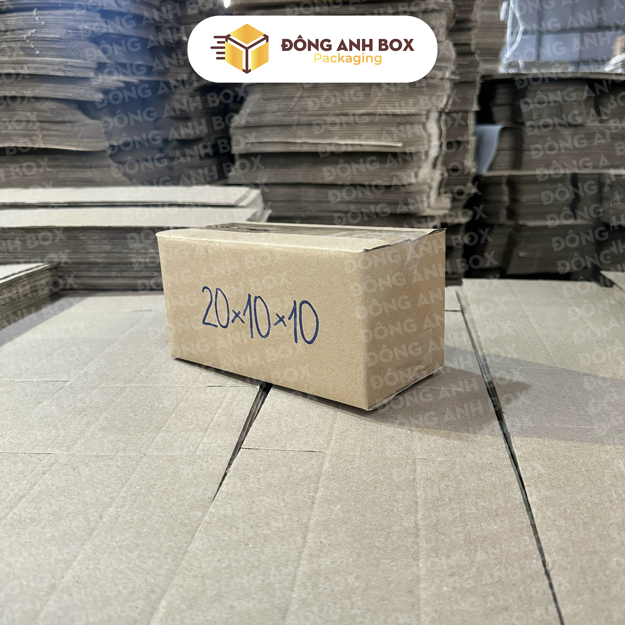 Hộp Carton Ship COD Size 20x10x10cm