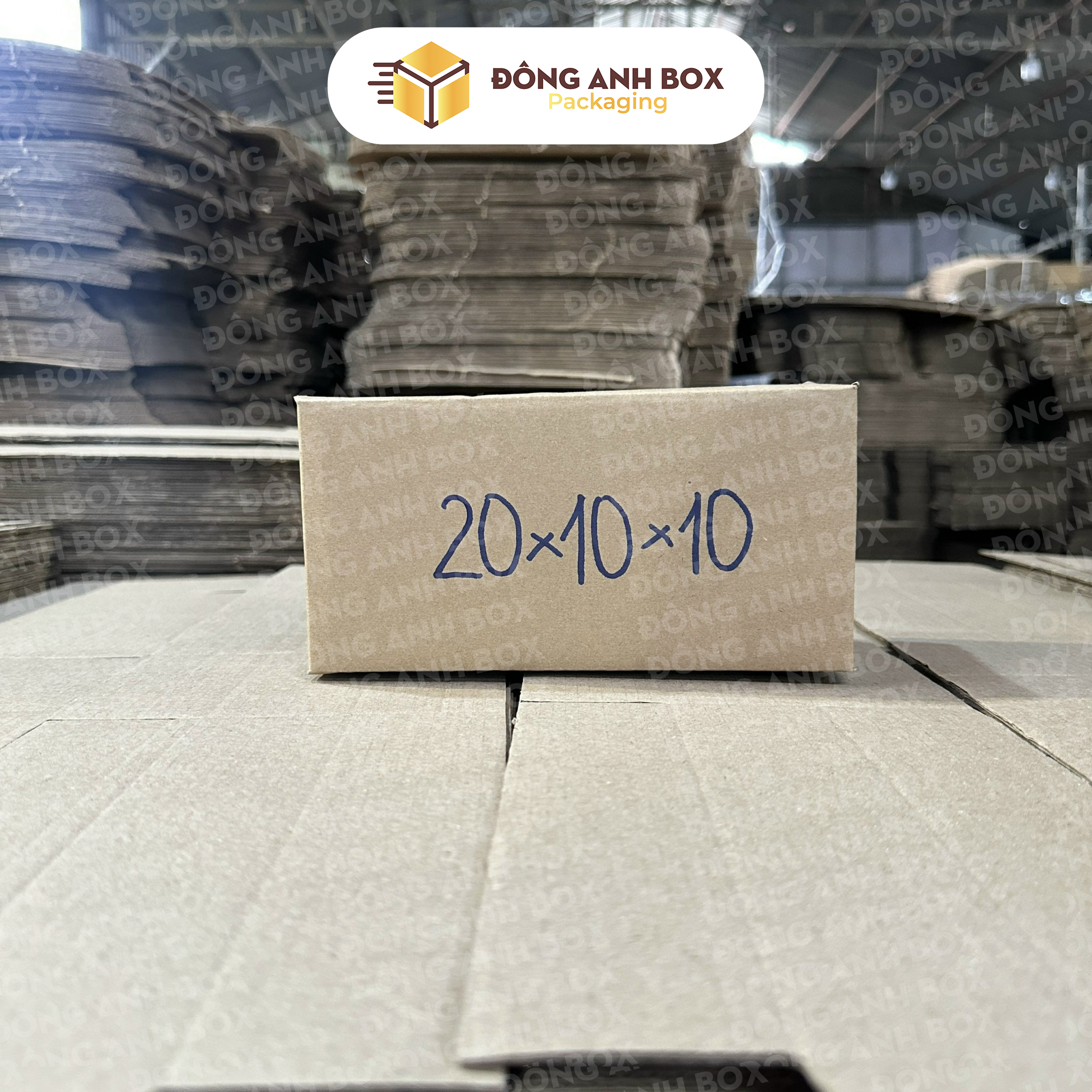 Hộp Carton Ship COD Size 20x10x10cm - Ảnh 2