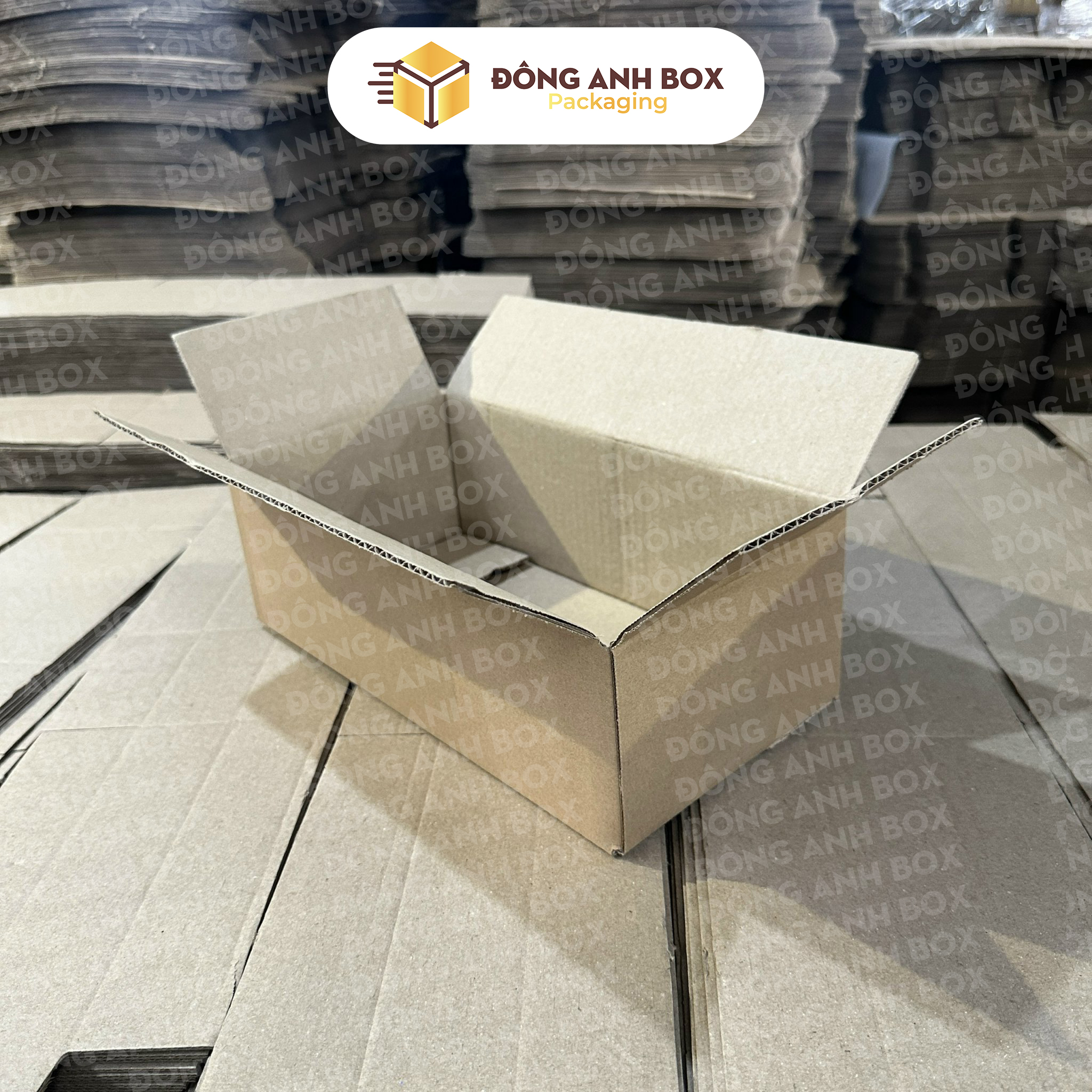 Hộp Carton Ship COD Size 25x15x10cm - Ảnh 2