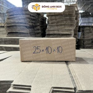 Hộp Carton Ship COD Size 25x10x10cm