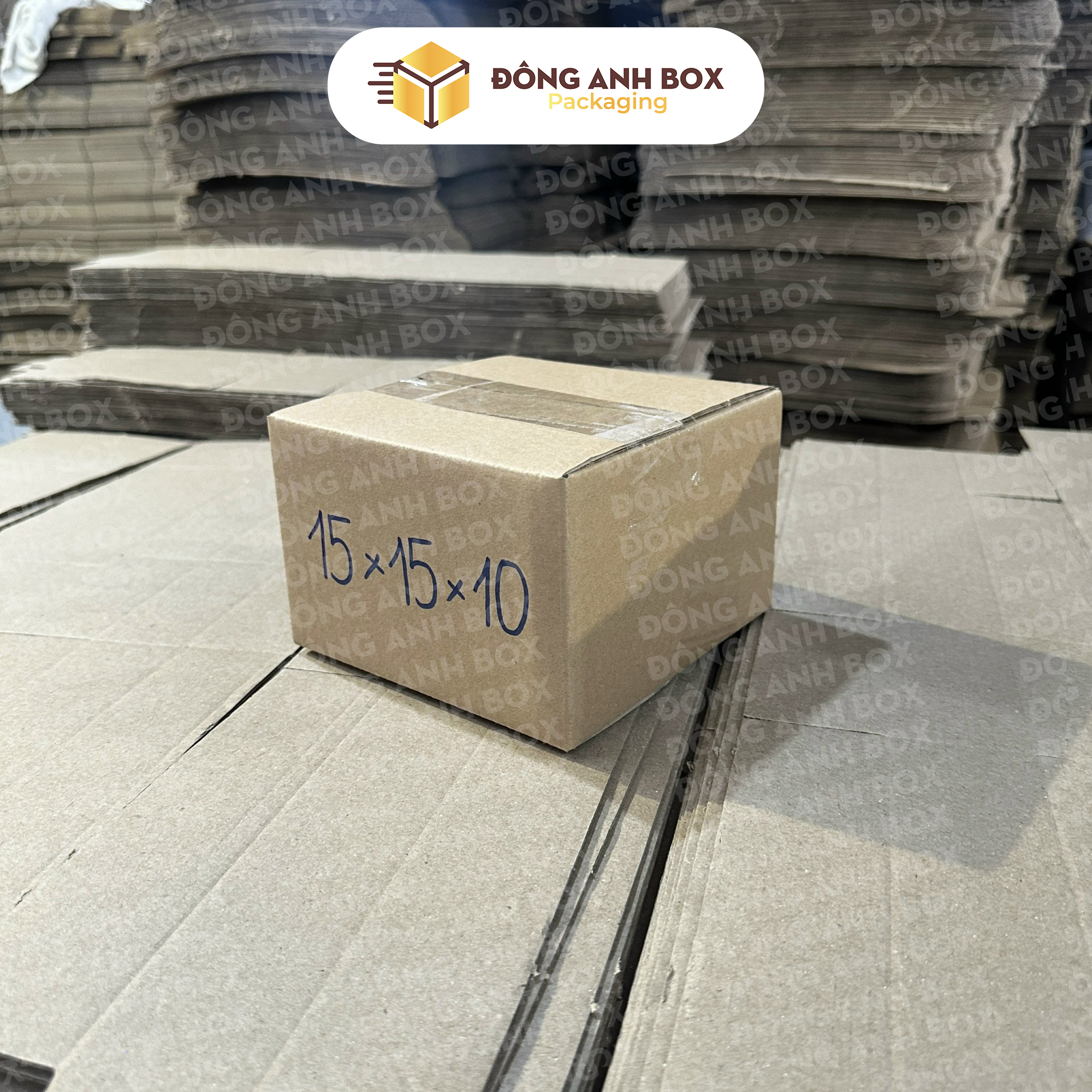 Hộp Carton Ship COD Size 15x15x10cm