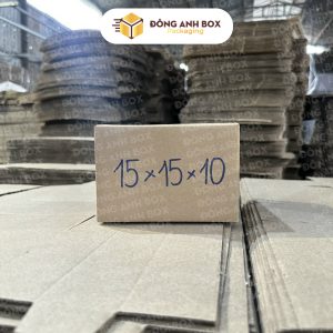 Alternative view of Hộp Carton Ship COD Size 15x15x10cm