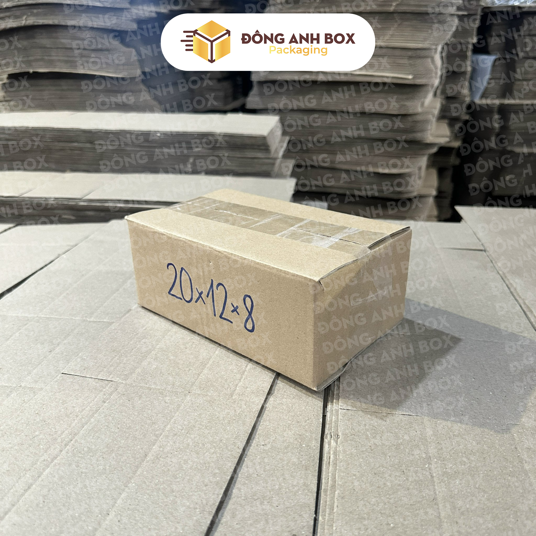 Hộp Carton Ship COD Size 20x12x8cm