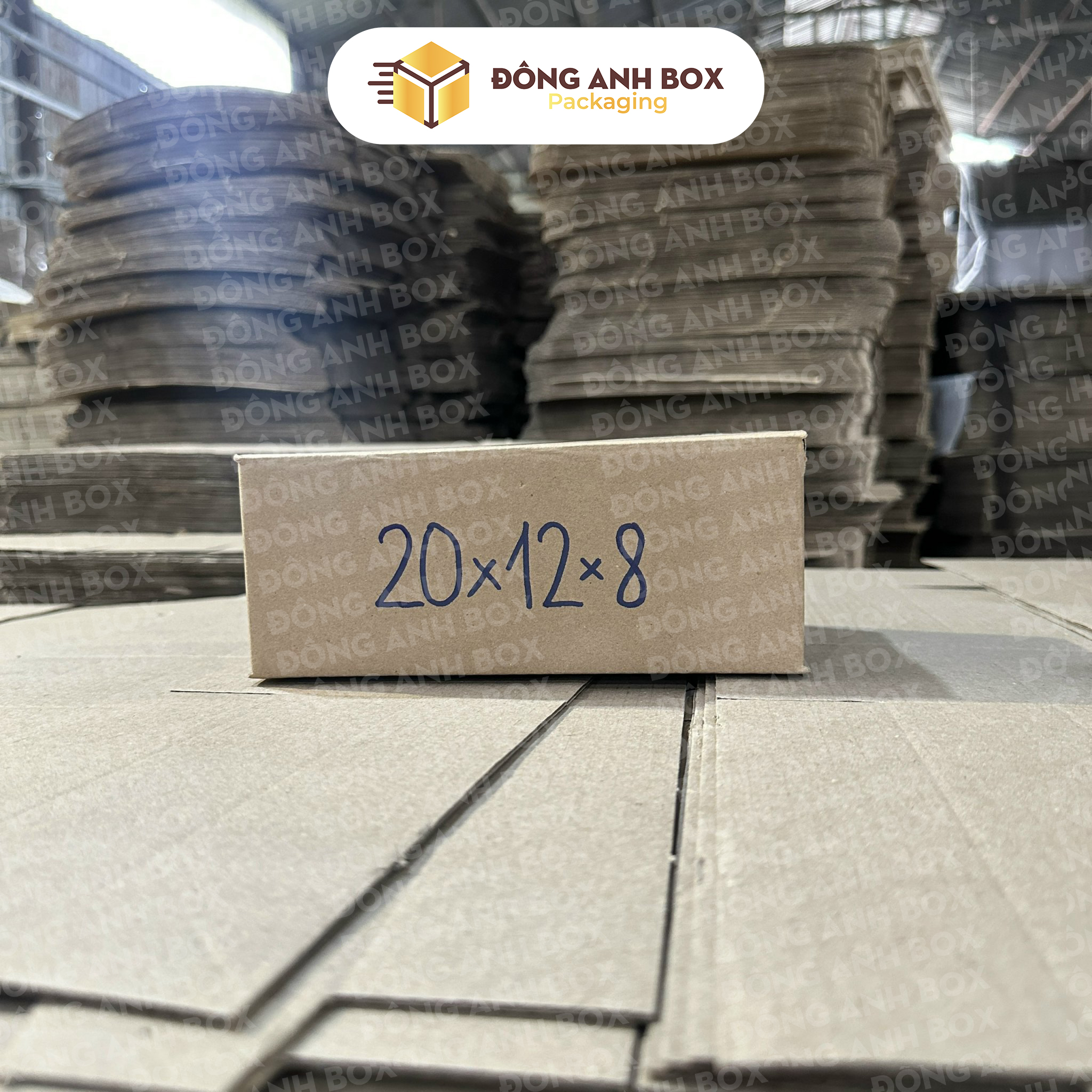 Hộp Carton Ship COD Size 20x12x8cm - Ảnh 2