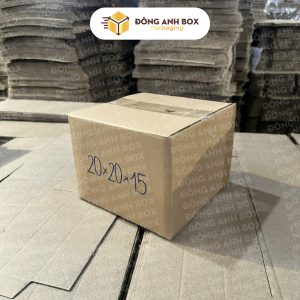 Hộp Carton Ship COD Size 20x20x15cm