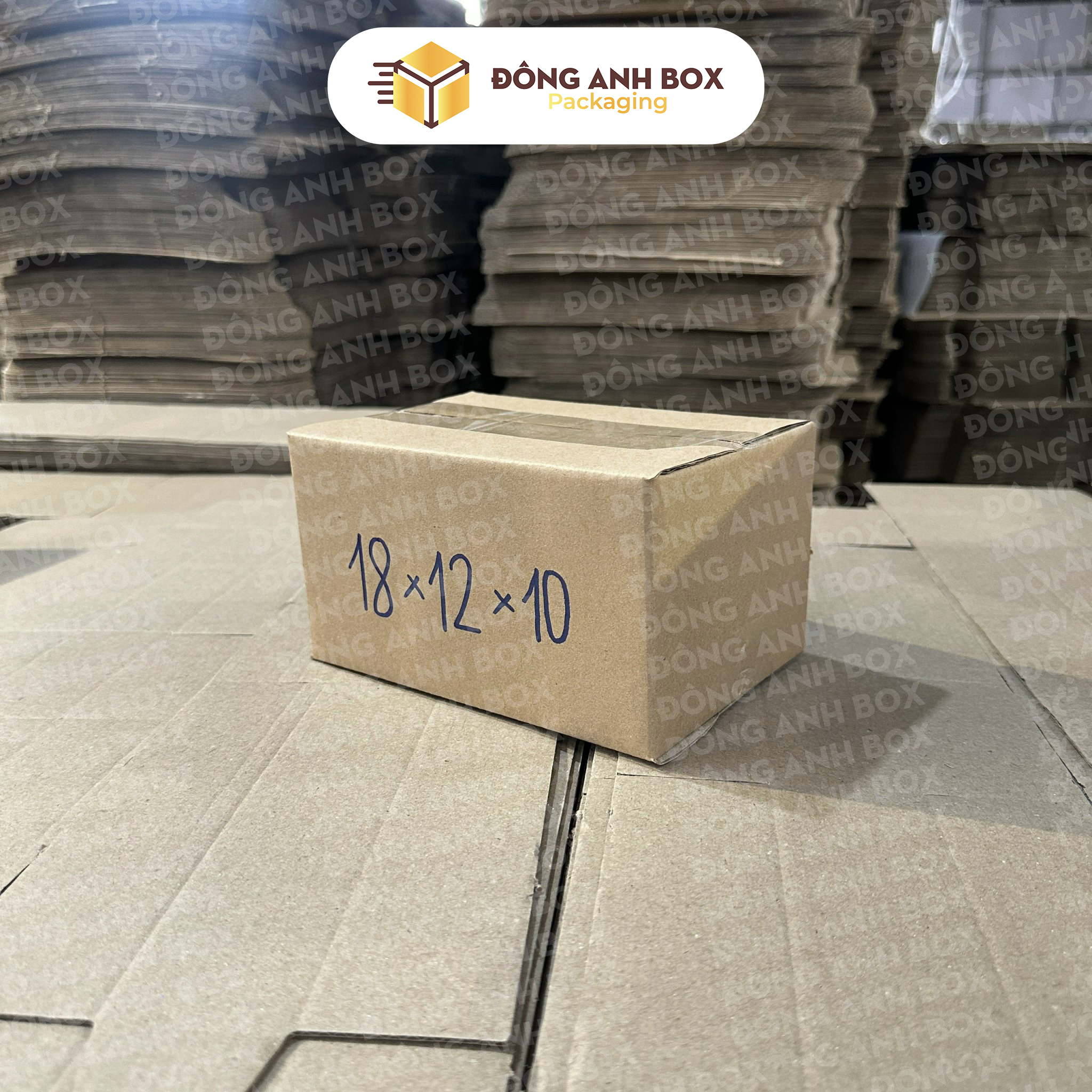 Hộp Carton Ship COD Size 18x12x10cm