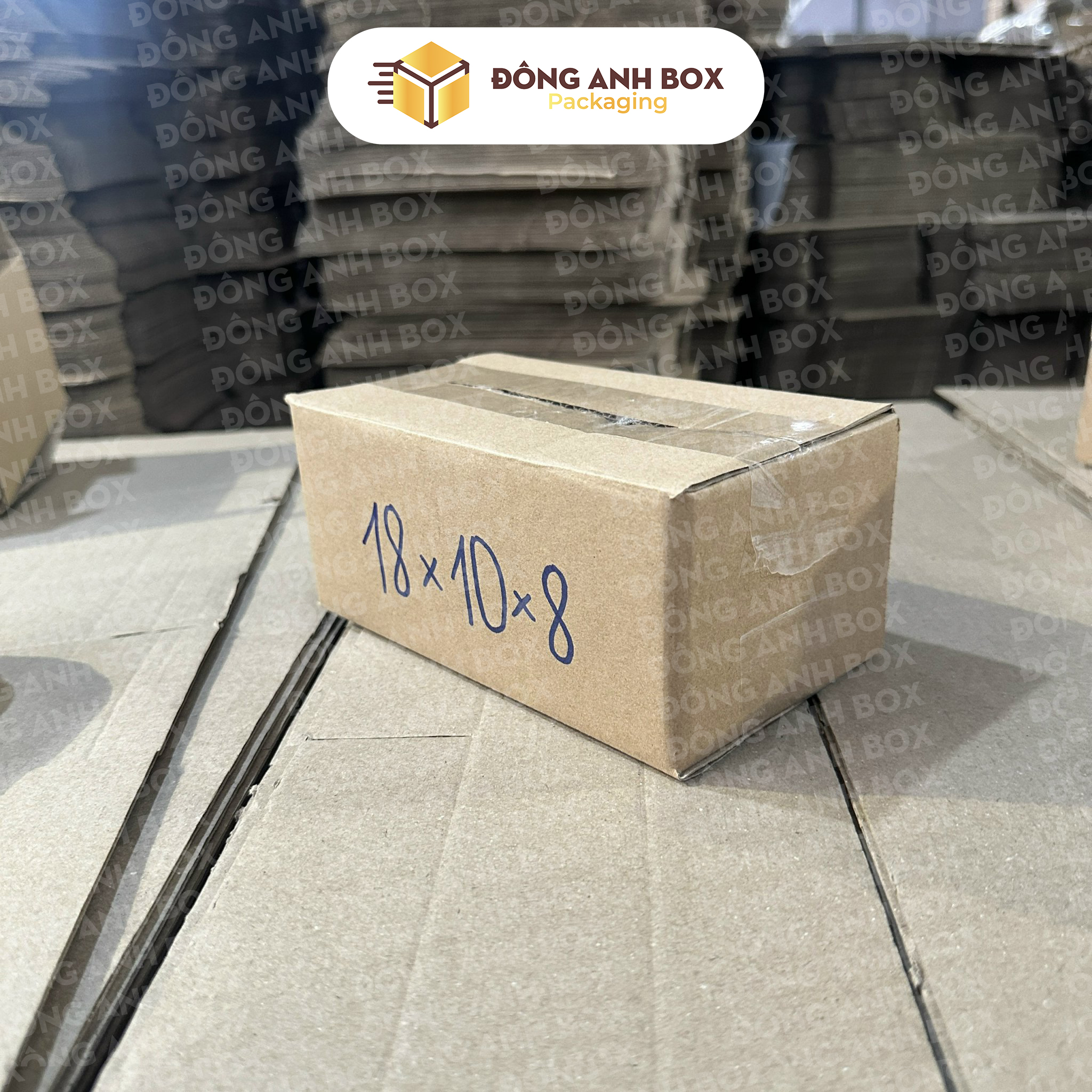 Hộp Carton Ship COD Size 18x10x8cm