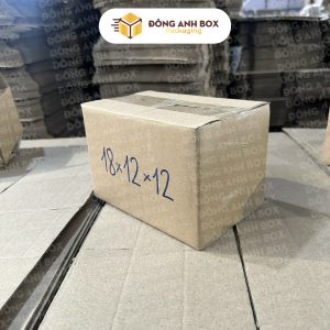 Hộp Carton Ship COD Size 18x12x12cm