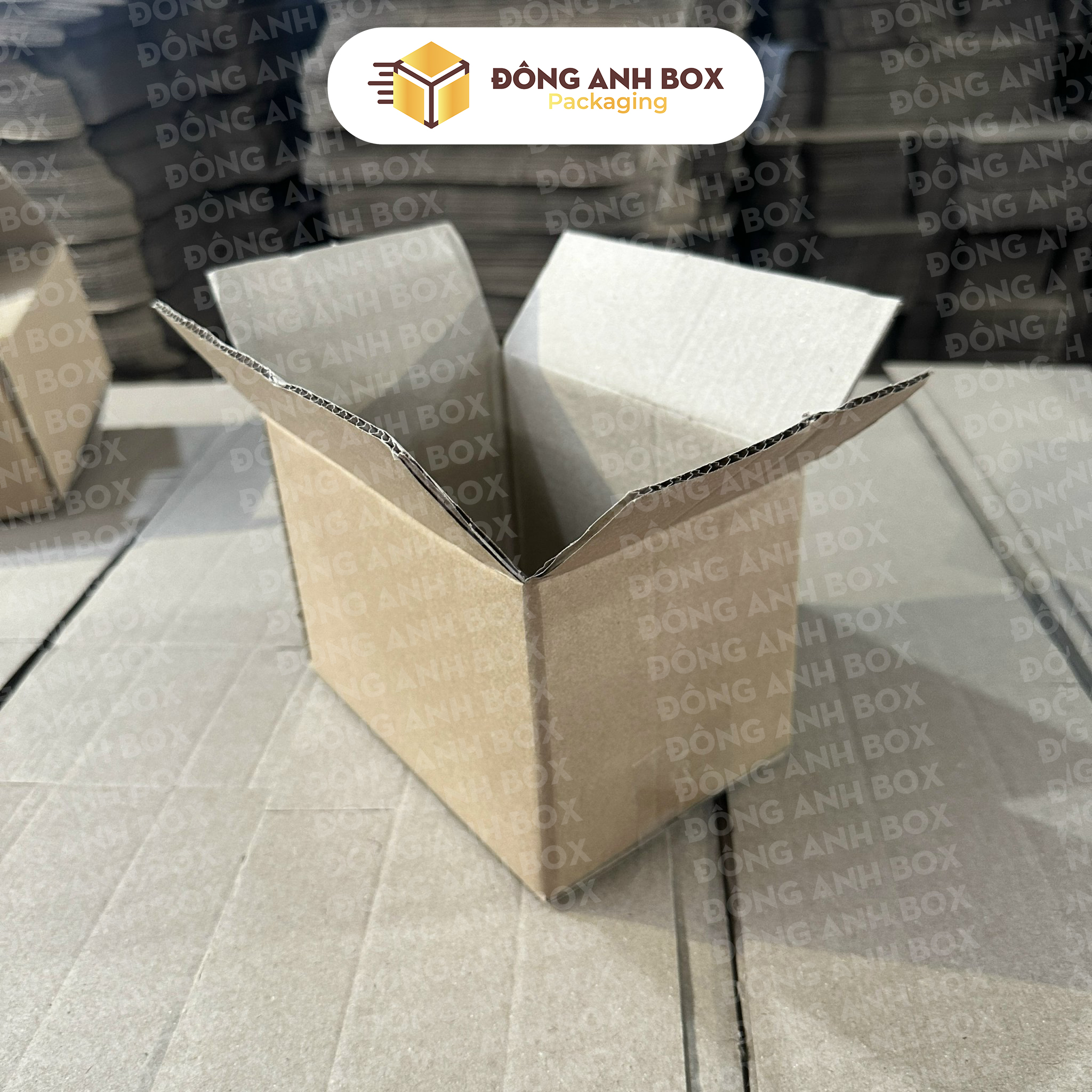 Hộp Carton Ship COD Size 18x12x12cm - Ảnh 3