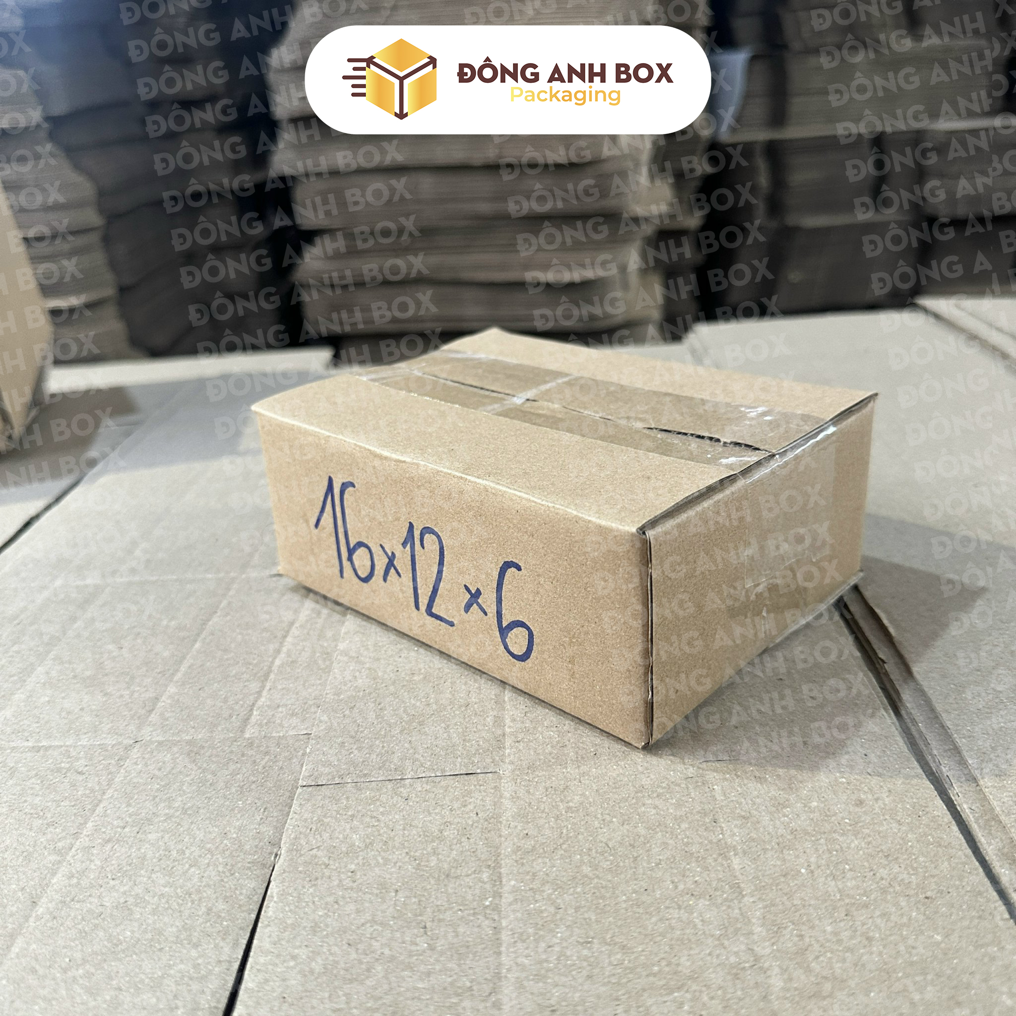 Hộp Carton Ship COD Size 16x12x6cm