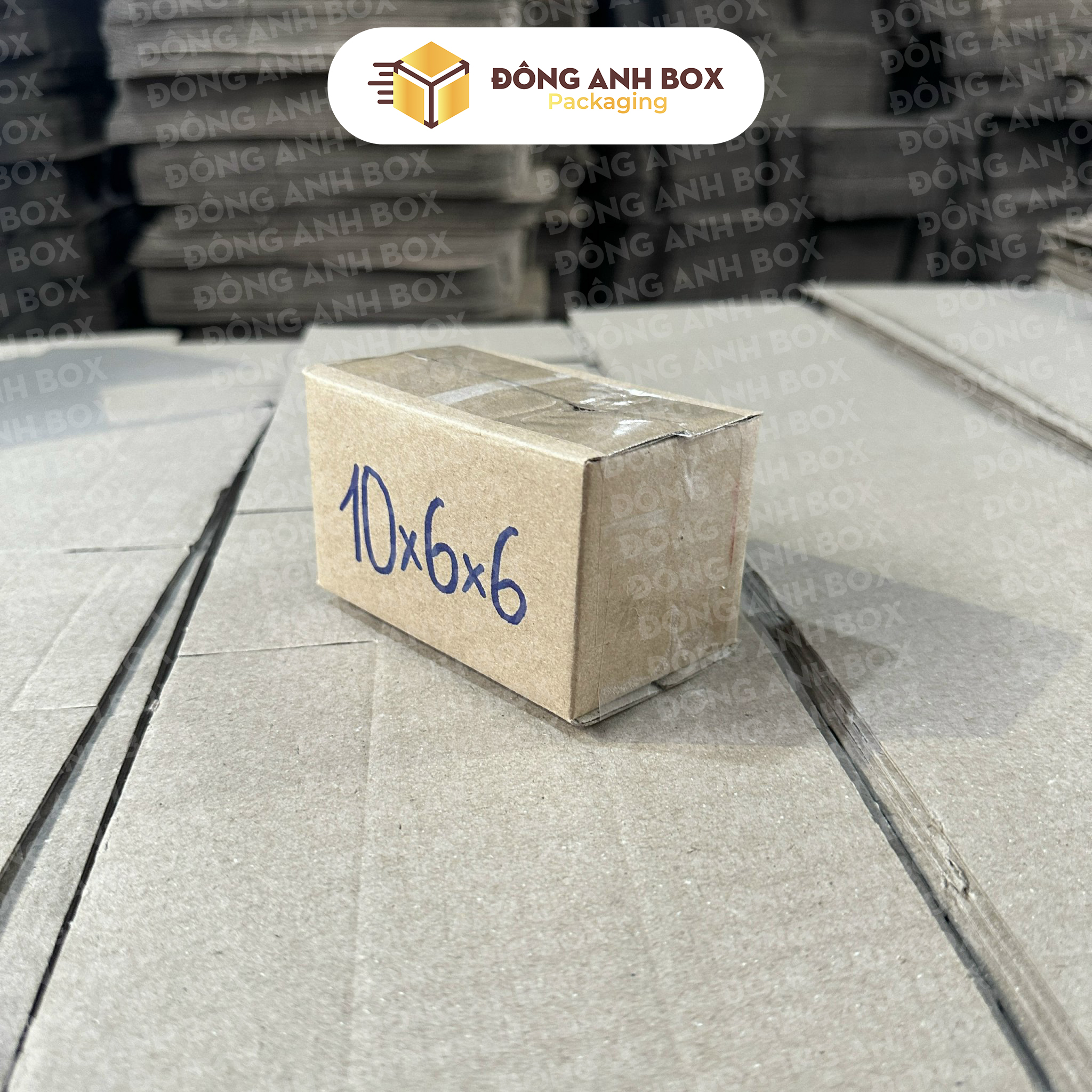 Hộp Carton Ship COD Size 10x6x6cm
