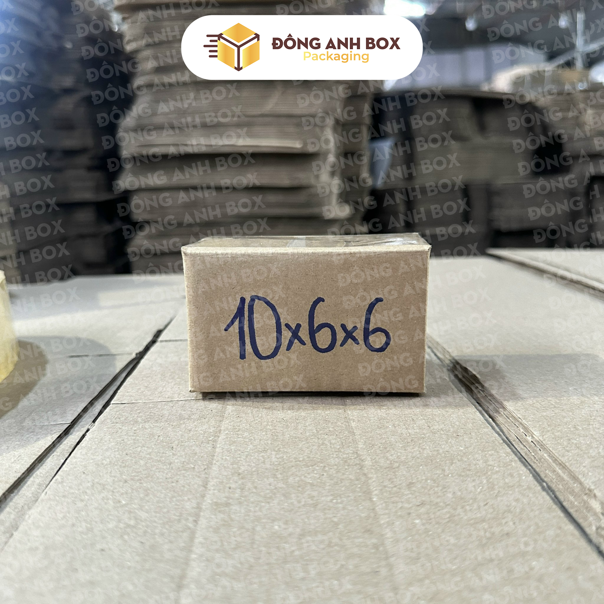 Hộp Carton Ship COD Size 10x6x6cm - Ảnh 2