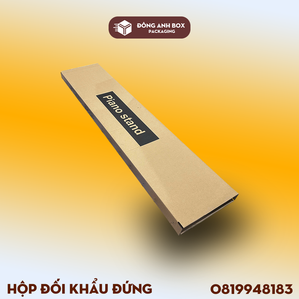 Hộp carton 5 lớp sóng BC 2 mặt nâu đựng phụ kiện nội thất