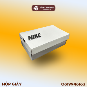 Hộp Offset D350 bồi sóng B ngành thời trang, dày dép