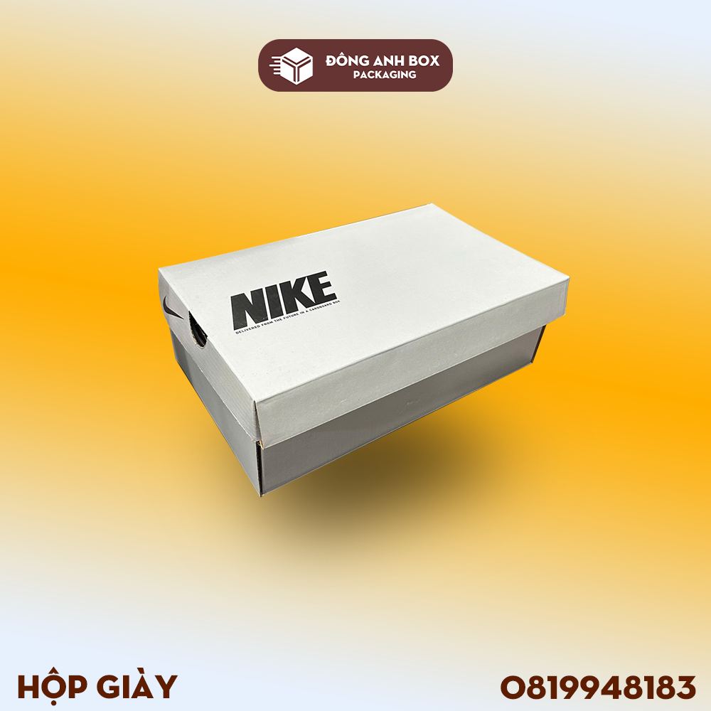 Hộp Offset D350 bồi sóng B ngành thời trang, dày dép